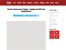 Tablet Screenshot of kiteunssdunkerque.fr